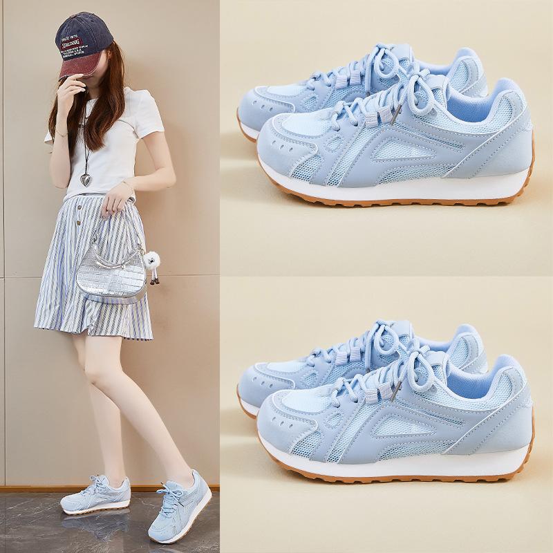 Νέα Παπούτσια Forrest Gump για Γυναίκες Καλοκαίρι Μαθητικά Αθλητικά Διχτυωτά Αναπνεύσιμα Καθημερινά Χοντρή Σόλα Ύψος