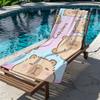 Carpincho CUTE CARTOON Towel Beach Quick Dry Soft Pool Towels Gift for Travel Gym Shower Camping Sports