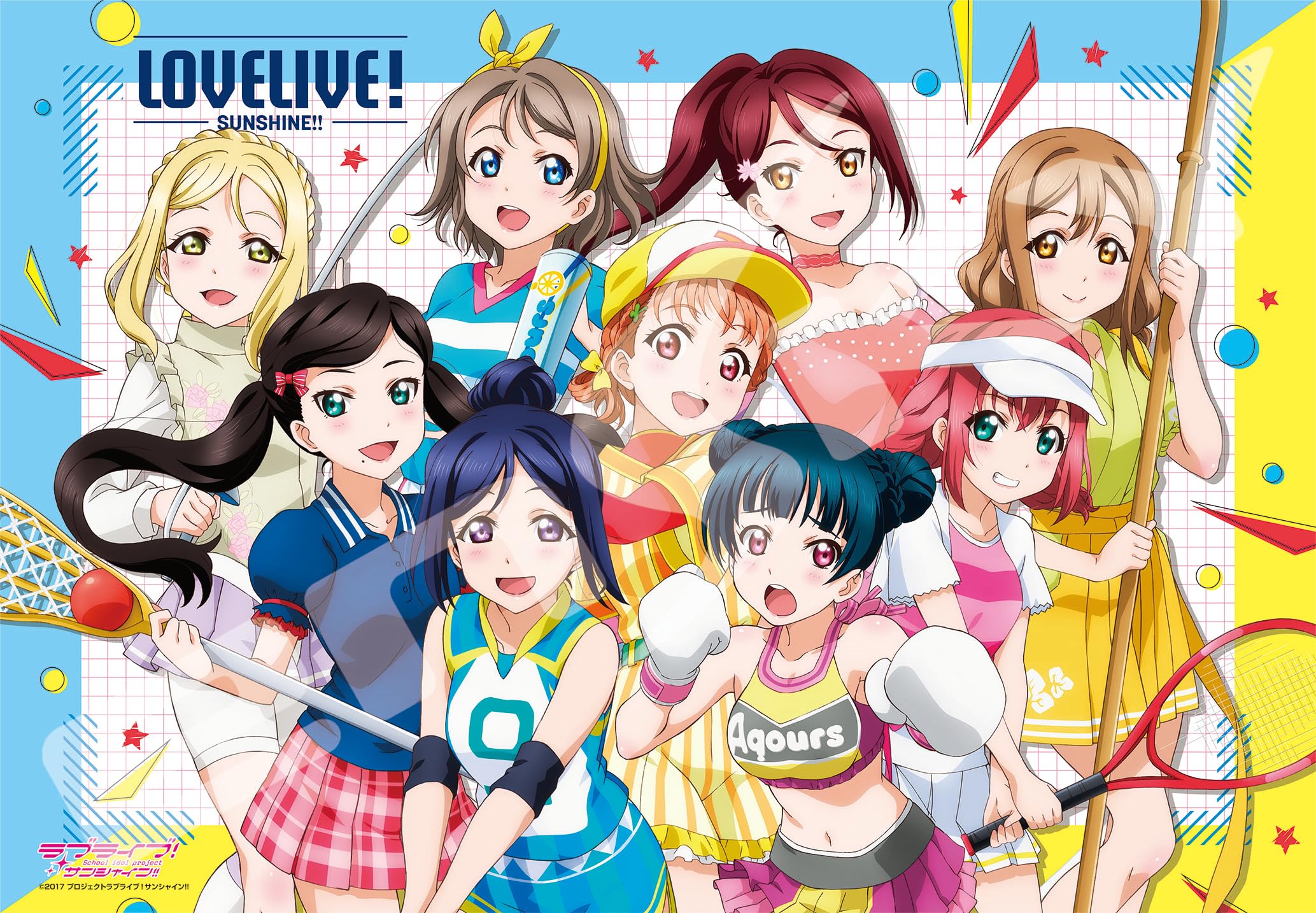

Ensky 1000T Пазл Love SPORTS Aqours Live! Солнечный свет!! (51х73,5см) 1000Т-116