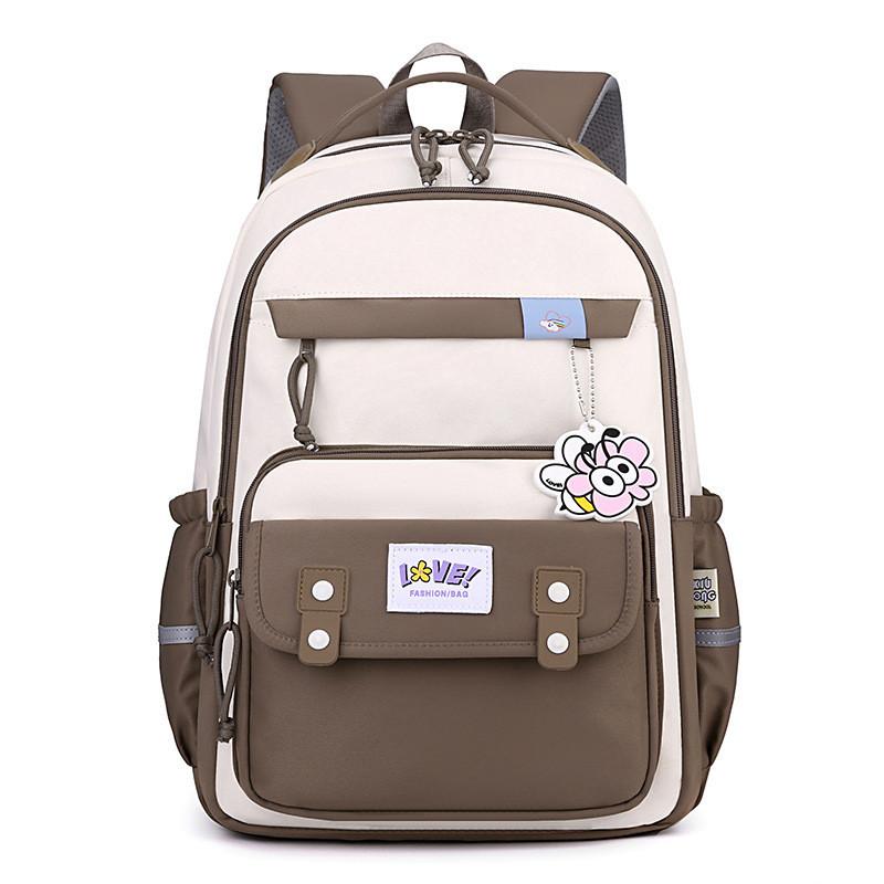 Stylish Unisex Nylon Backpack For School And Outdoor Activities In Vibrant Colors