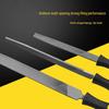 High Hardness Flat File Set: Woodworking, Metal, Jewelry Polishing & Trimming Tool