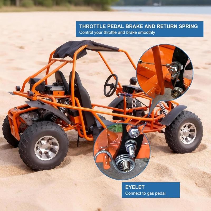 Hochsensitives Gaszug-Kit für Predator 212cc 196cc 224cc GX160 GX200 VM22 VM24 Vergaser zur Verbesserung der Beschleunigung