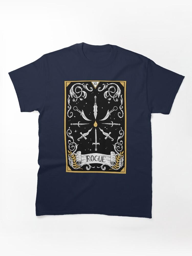 D&D Rogue Tarot Classic Unisex T-Shirt