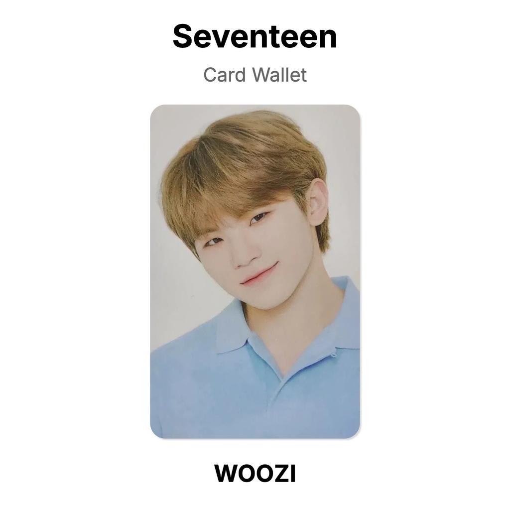 Seventeen Card Wallet Official Photocard