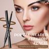 Makeup Automatic Rotation Waterproof Eyebrow Pencil Double Head Natural Makeup Is Not Easy To Decolorize Unibrow Beginners