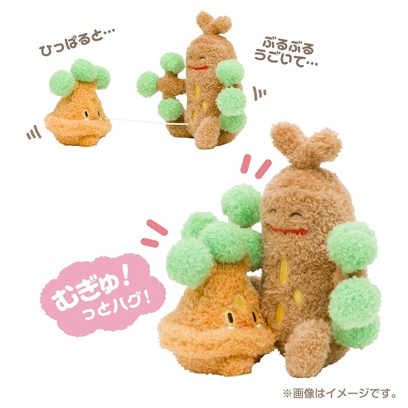 

pokemon center original Burubururu…Mugyu! stuffed toy Uso Hachi & Usokki