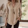 Solid Casual Loose Blouses for Women Fashion 2025 Autumn Vintage Women's Oversized Shirts and Blouses Elegant Youth Female Tops