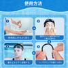 Nose Plug, Nose Clip, Set of 2, 3 Colors, Black/Blue/White,