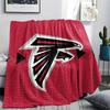 Atlanta Falcons Print Flannel Blanket, High quality Comfortable for All Seasons, Home Decor, Warmth and Comfort, Perfect for Christmas Gifts