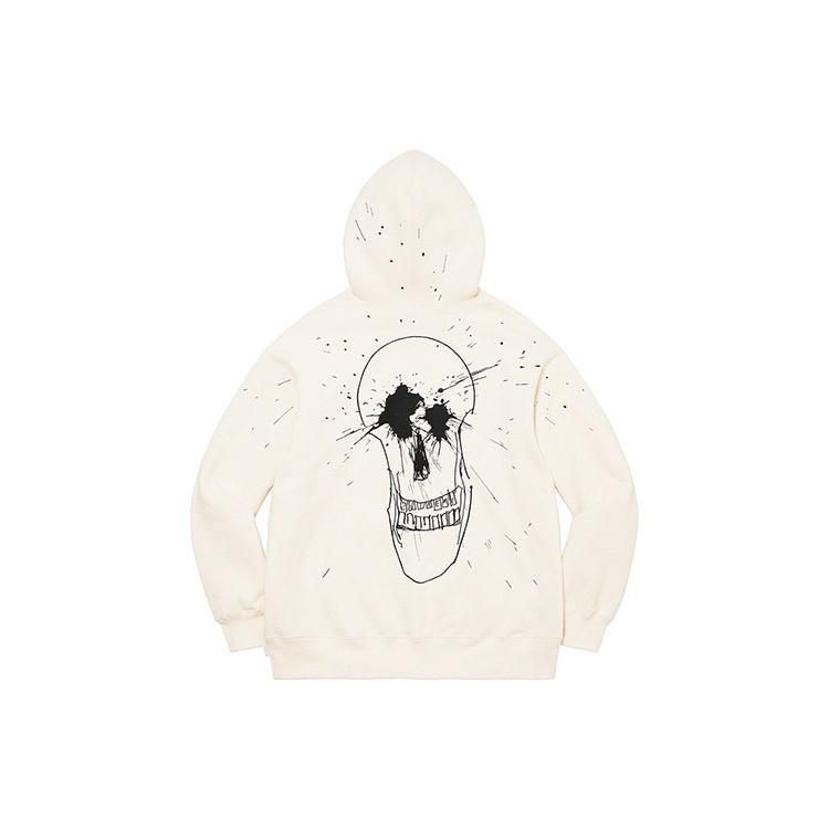 Supreme Ralph Steadman Skull Hooded Sweatshirt SUP-SS22-264