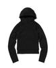 Layered Hoodie [Black]