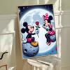 5D DIY Diamond Art Painting Kits for Adults, Mickey Who Proposed Full Round Crystal Diamond Kits for Beginner for Home Wall Decorate