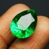 Natural Green Colombian Emerald 9.3ct Pear Cut Certified Loose Gemstone