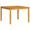 Garden Dining Set 3 Pcs Brown Solid Acacia Wood
