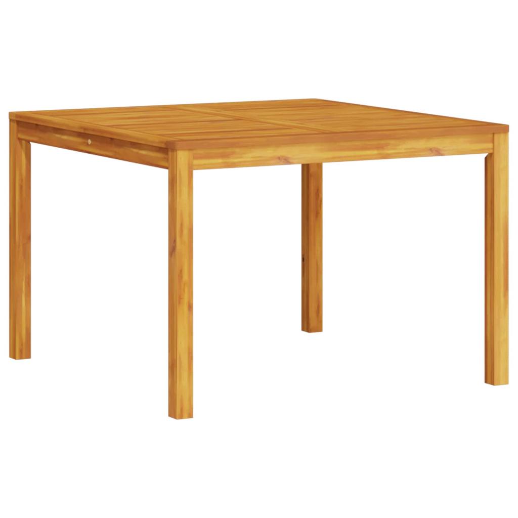 Garden Dining Set 3 Pcs Brown Solid Acacia Wood