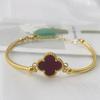 Lucky Four-leaf Clover Five-flower Bracelet - Tarnish-free Women's Bracelet