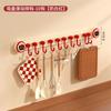 Suction Cup, Kitchen Hook, Non-punching Adhesive Hook, Strong, Not Falling Off, Row Hook, Sliding Spoon, Spatula Storage Wall, Wall Rack
