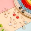 10Pcs/Pack Anti-Unlock Buckle Crochet Locking Stitch Markers Needle Clip Counter Chains Sewing