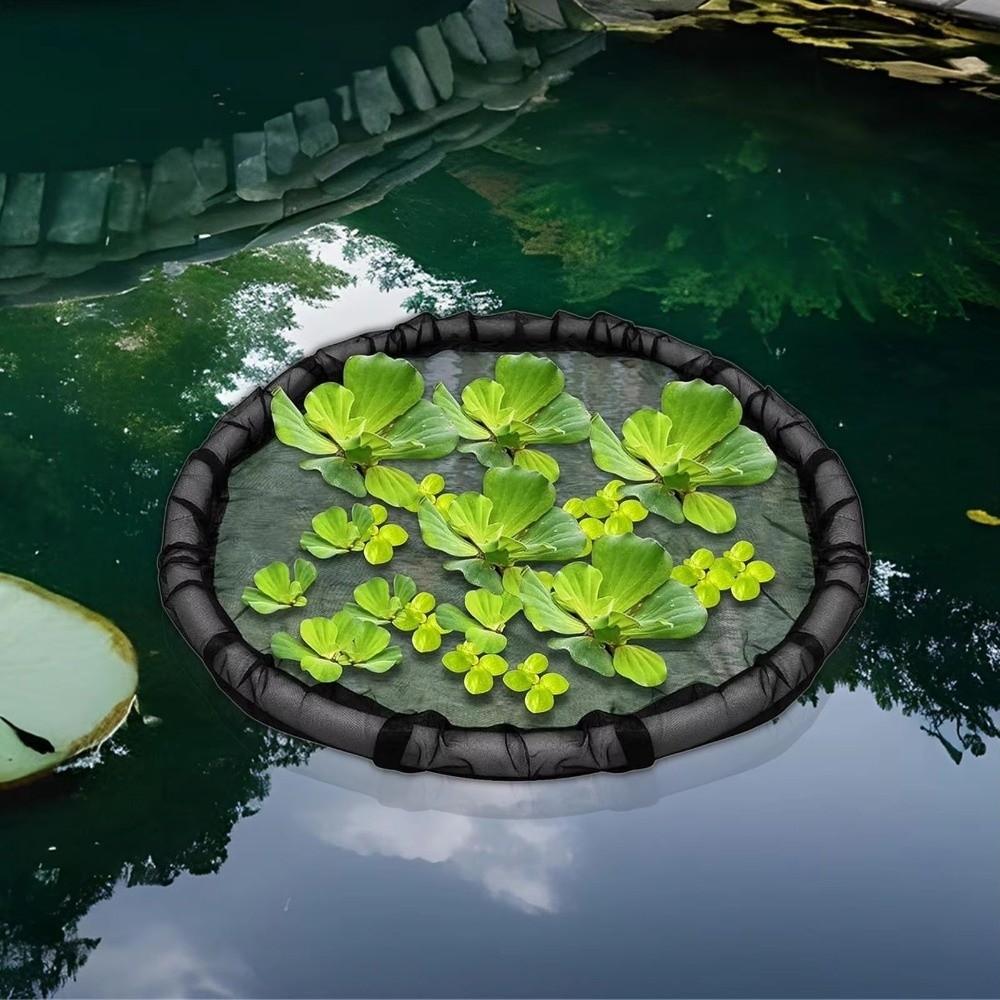 Polyester Floating Flora Fish Barrier Breathable Pond Plant Isolation Net  Seedling Farming