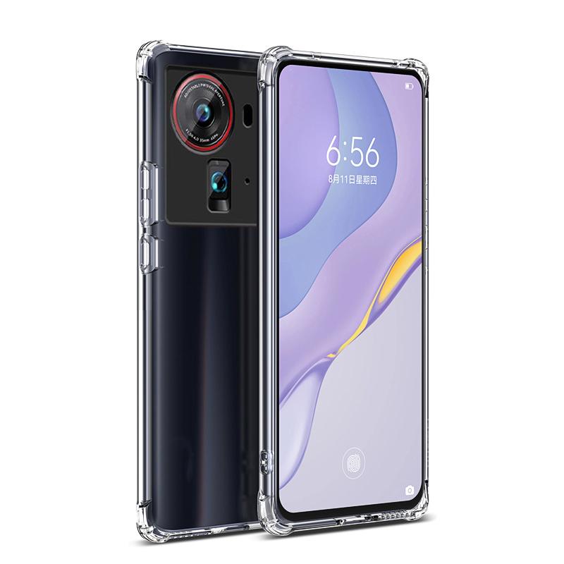For ZTE Nubia Z80 Ultra Case Air Protection Silicone Clear Transparent Shockproof Housing for ZTE Nubia Z80 Ultra Phone Casing