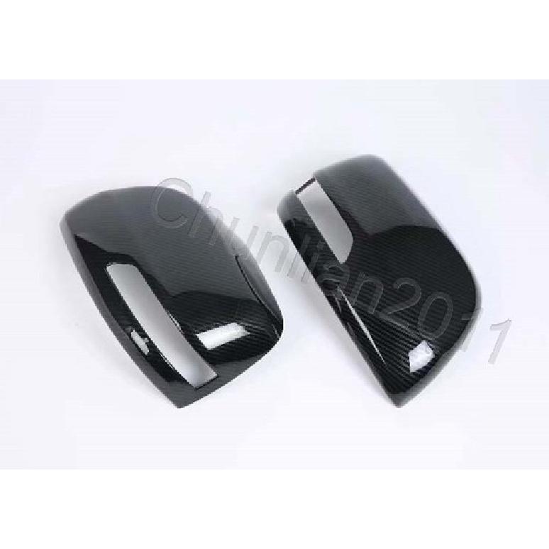 ABS Carbon Fiber Side Mirror Cover Trim for 2010- Toyota FJ150 L/C PRADO