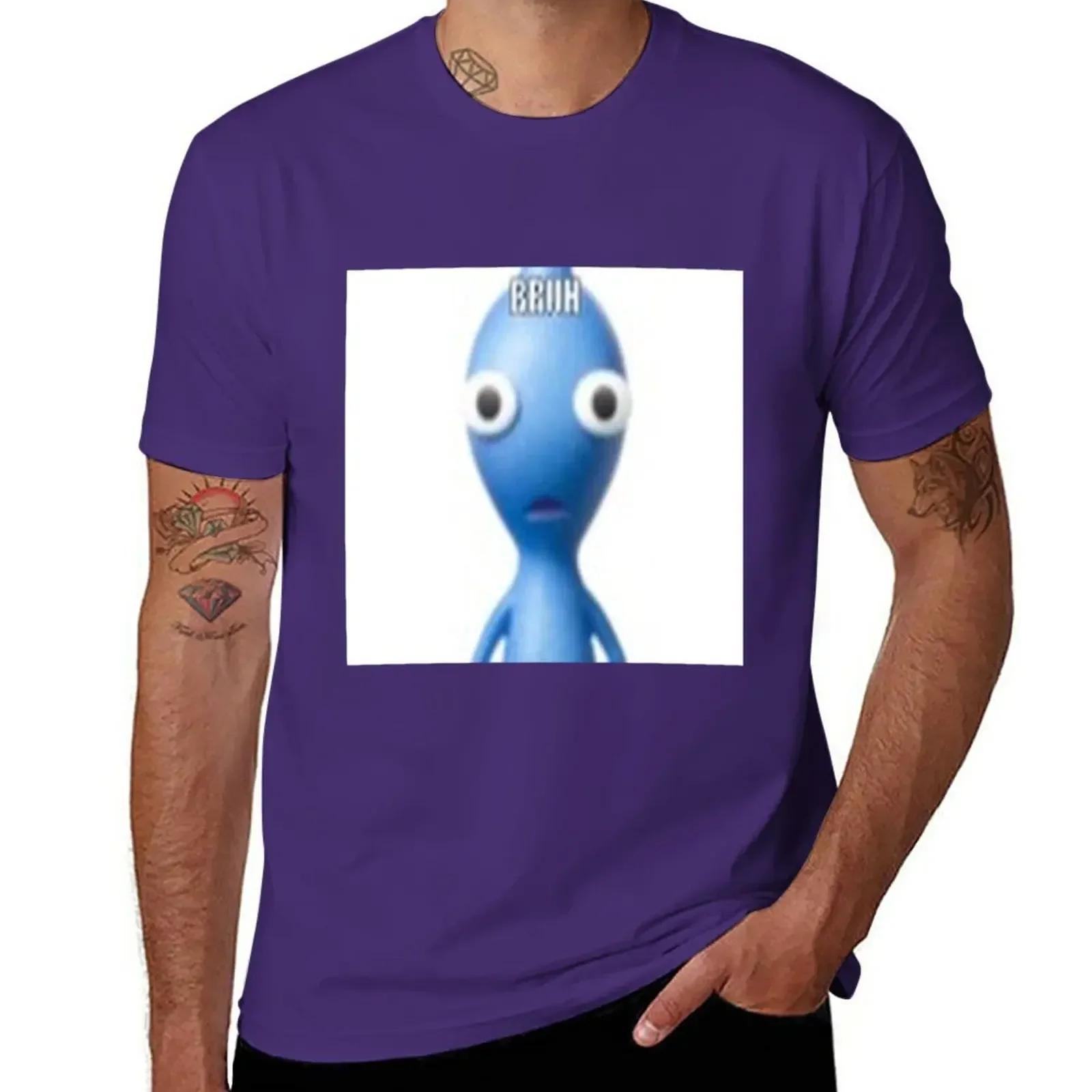 BRUH Pikmin 2 T-Shirt shirts graphic tees plain plus sizes t shirts men XXL
