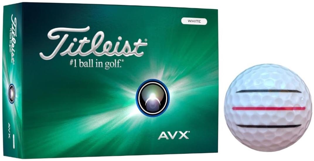 

[HapirakyGolf Line] AVX Golf Ball 2024 Model 3 Lines (White1 Dozen)