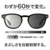 Polarized Photochromic UV400 Asian Dark Gray [EYE WAVE] Men's Sunglasses, Protection, Ultra-lightweight, Fit, Unisex,
