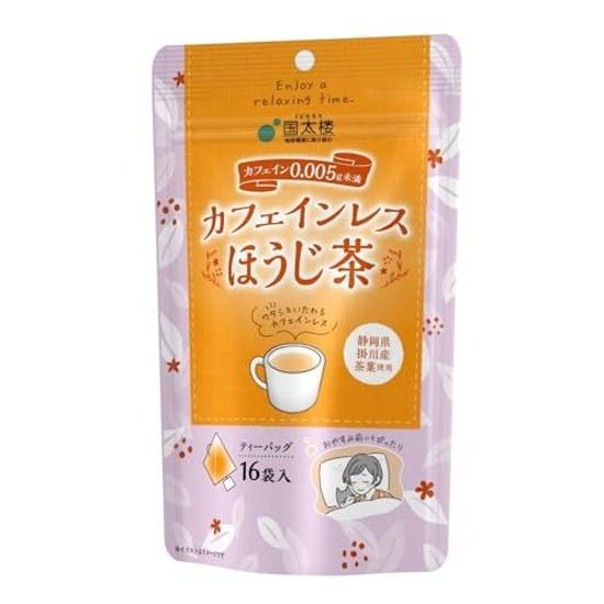 Kokutaro Decaffeinated Hojicha Triangle Tea Bags 16P 3 packs