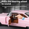 AABHU1 Cadillac Eldorado 1959 Metal Die Cast Retro Car Model 1/24 Scale Sound and Light Back Pull Boy Gift Ornament Halloween Toys