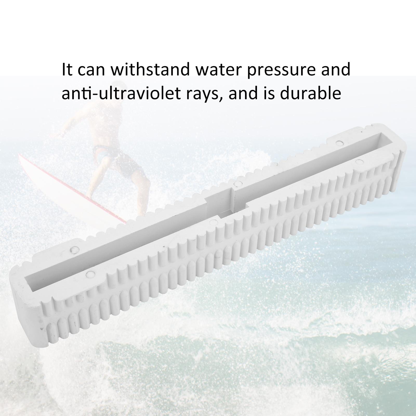 8 Inch Lightweight Surfboard Fin Box PVC  board Wakeboard Fin Box Big Tail Rudder Slots