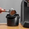 Coffee Knock Box Espresso Grounds Container Coffee Grounds Bucket Anti Slip Dump Bin Bucket Cafe Bar Barista Accessories
