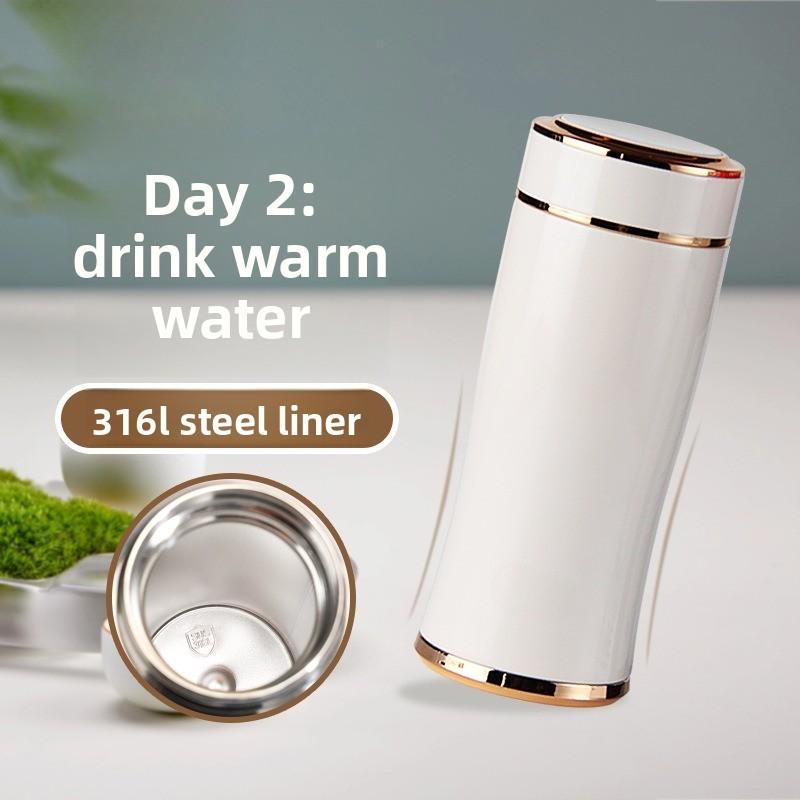 316 stainless steel insulated cup - portable water bottle - outdoor use - household use handy cup for carrying around