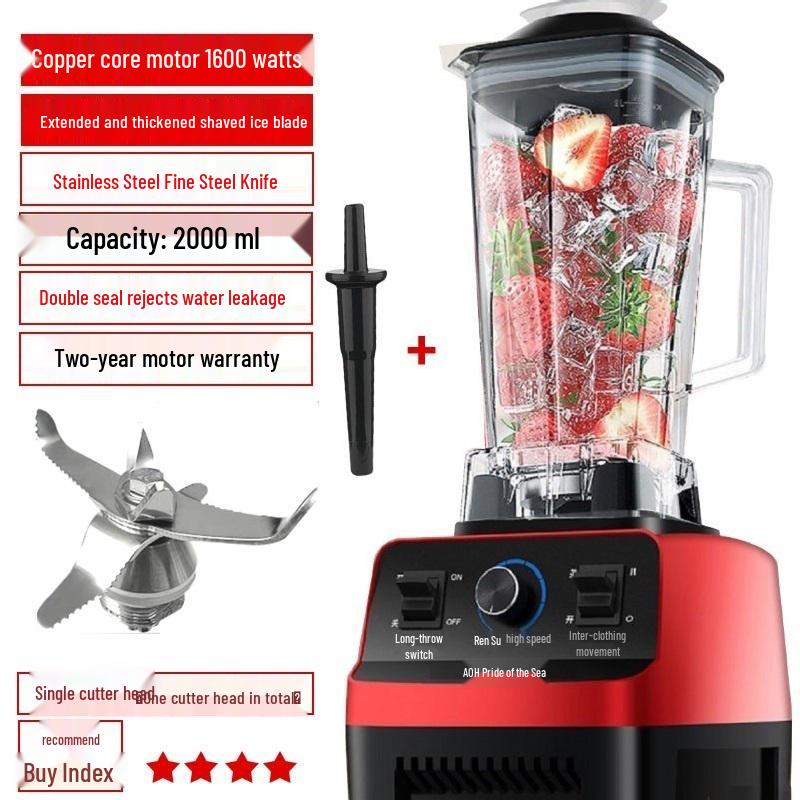 Kommerzieller Eiscrusher & Scherbeneismaschine für Smoothies und Frappés