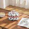 Multi-Functional Polka Dot Makeup Bag Handheld Zipper Design Small Cosmetic Pouch Handbag Women Girls