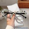 Fashion Cat Eye Glasses Women  New Fashion Multi-color Rim Eyeglasses Trendy Chic Design Blue Light Blocking Eyewear