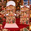 Reindeer Design Holiday Stationery 3D Pop Up Christmas Card, Money Gift Card Holder with Decorative Paper Craft Cards Cash Slot, Hummingbird
