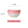 Wutuo Verloop Roze Keramische Kom Set