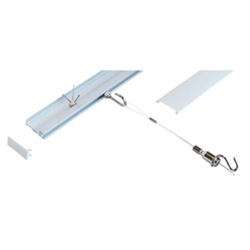 Fukui Metal Craft Rail Sun Picture Rail, 65cm Wide, Hook Type, with Nylon Line Set, Frame, Picture Display, DIY, Rental, Wall Mount, for Drywall, WRS-