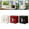 Combination Lock Document Storage Case Space Saving Multifunctional Desktop File Organizer Cabinet for Workstation