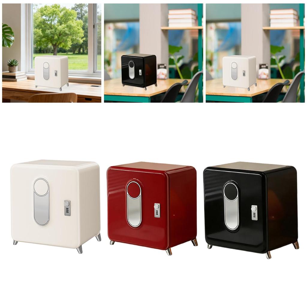 Combination Lock Document Storage Case Space Saving Multifunctional Desktop File Organizer Cabinet for Workstation