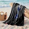 Tottenham Hotspur Print Mikrofaser Strandtuch Schnelltrocknend Saugfähig Großes Handtuch für Strand Schwimmen Reisen