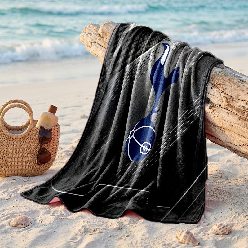 Tottenham Hotspur Print Mikrofaser Strandtuch Schnelltrocknend Saugfähig Großes Handtuch für Strand Schwimmen Reisen