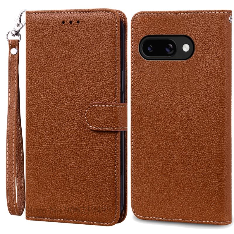 For Google Pixel 9A Case Flip Leather Wallet Cover For Google Pixel 9A Case Book Phone Cover Coque Fundas Capa