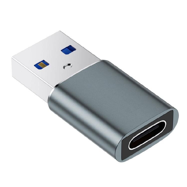 Durability Aluminum USB3.0 To Type C Adapter 5Gbps Data Syncing Plugs And Play Function For Multiple Digital Gadgets