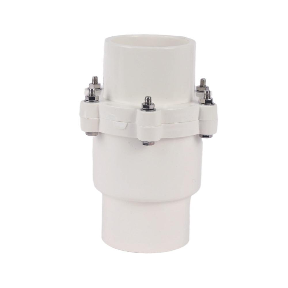 1pc 20/25/32mm PVC Check Valve Water Pipe One Way No-Return Valve Aquarium Fish Tank Garden Irrigation Pipe Joints