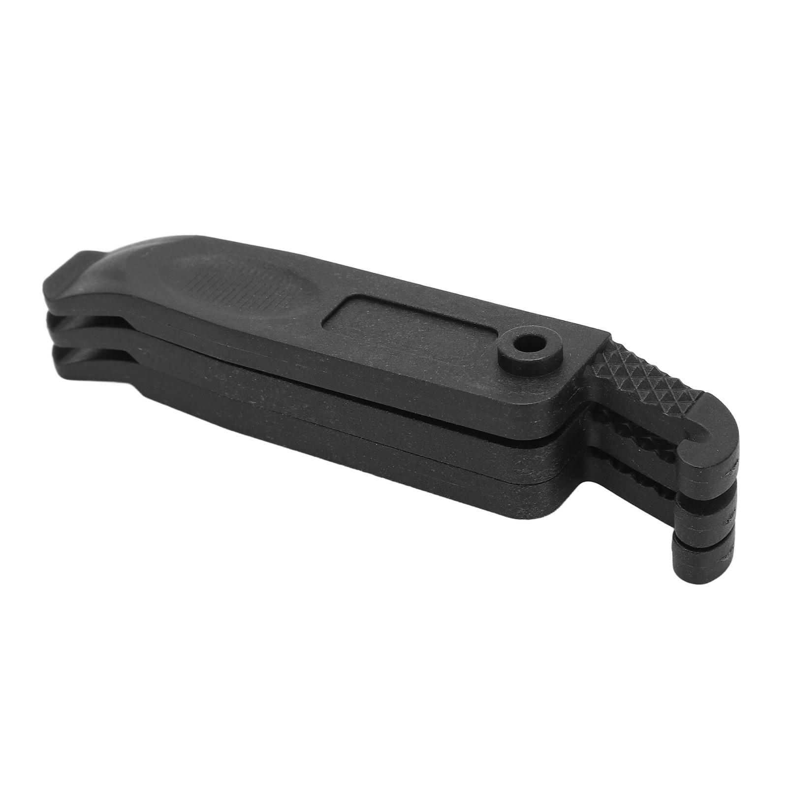 

Набор из 3 шт. Нейлоновые пластиковые шиномонтажные клещи Рычаг MTB Дорожный велосипед Шиномонтажные лопатки Инструмент для снятия шин Инструмент для ремонта Черный