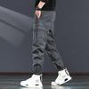 Men's American Retro Loose Fit Cargo Jogger Pants