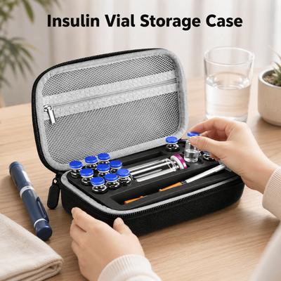 Waterproof Insulin Vial Storage Case Dust-proof Insulin Organizer Insulin Vial Protector  Diabetics