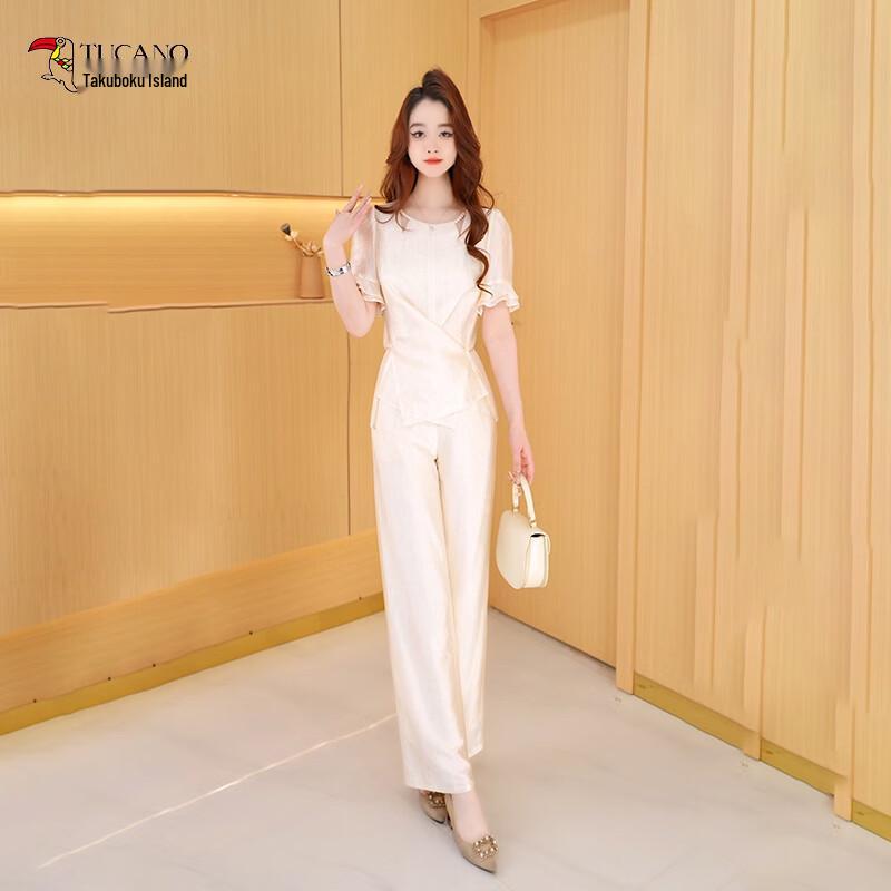 Woodpecker Women s Summer Fashion Two-Piece Set M